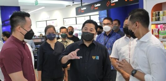 Erick Thohir mengecek kesiapan klinik Kimia Farma/Ist